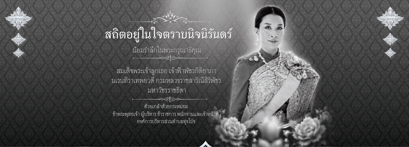 น้อมรำลึกในพระกรุณาธิคุณ สมเด็จพระเจ้าลูกเธอ เจ้าฟ้าพัชรกิติยาภา นเรนทิราเทพยวดี กรมหลวงราชสาริณีสิริพัชร มหาวัชรราชธิดา